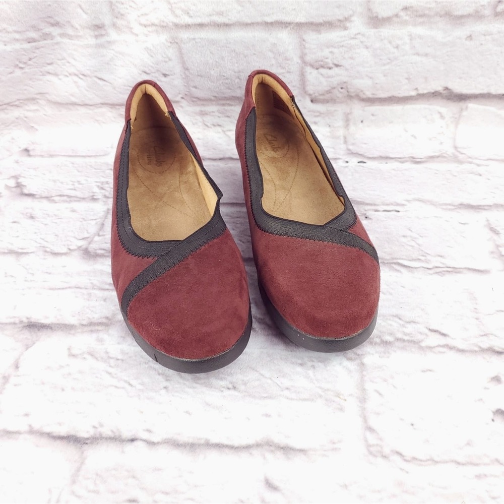 Clarks Artisan Daelyn Hill Leather Slip On Shoes … - image 3